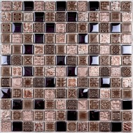 Мозаика Бонапарт Мозаика стеклянная с камнем Sudan